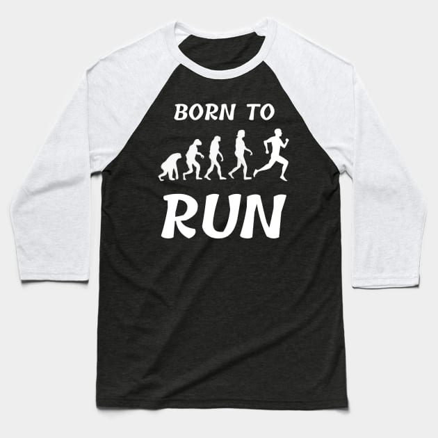 Born to Run - Male Baseball T-Shirt by Rusty-Gate98